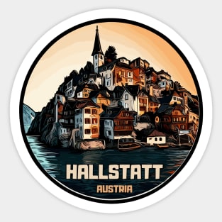 Hallstatt, Austria Sticker